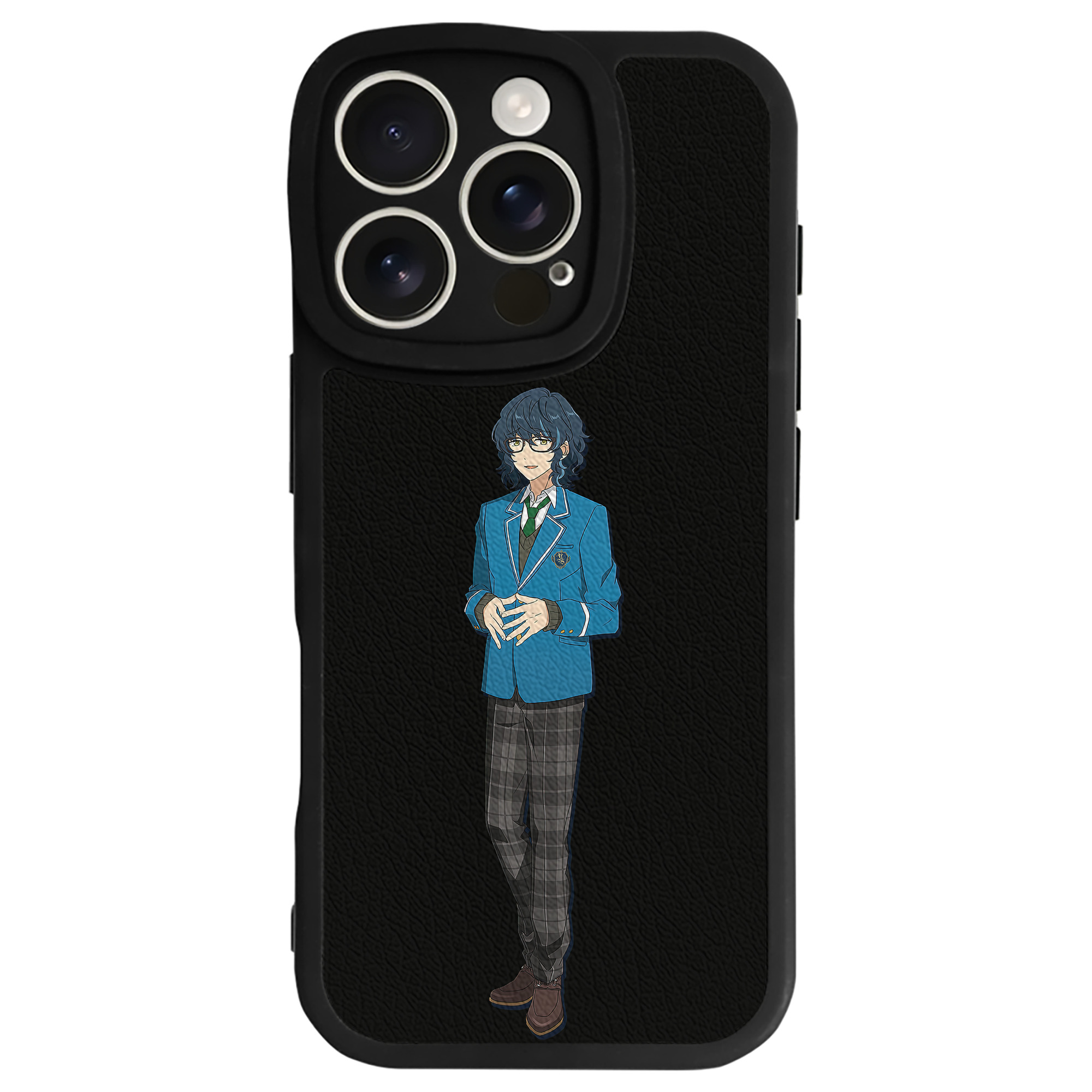 （画像用） あんさんぶるスターズ! Ensemble Stars 【iPhone 16シリーズ対応】シリコンスマホケース（レザー調） 材質：シリコン
